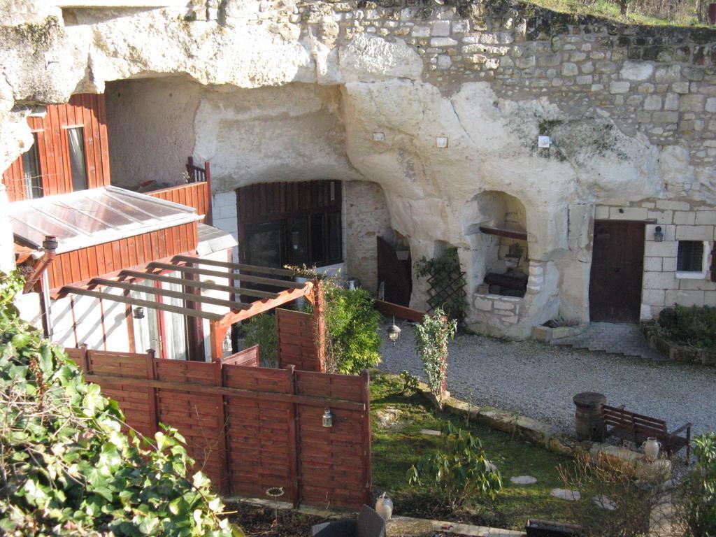 Les Troglos De Beaulieu Loches Eksteriør bilde