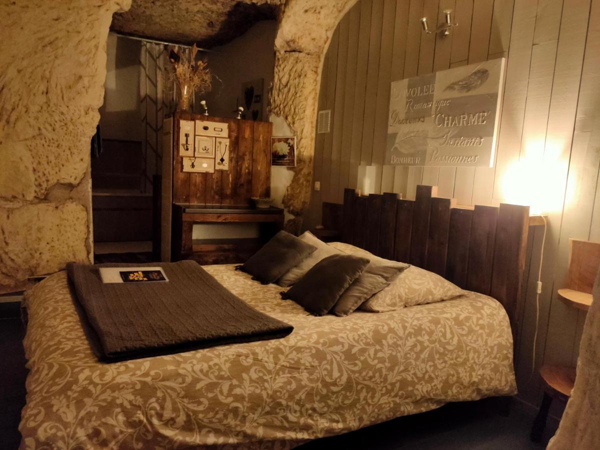 Les Troglos De Beaulieu Loches Eksteriør bilde