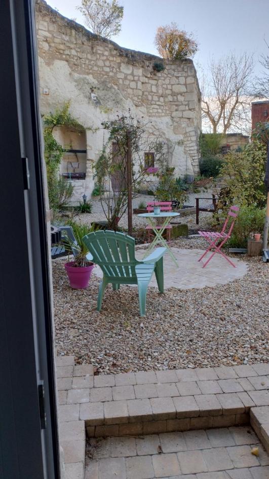 Les Troglos De Beaulieu Loches Eksteriør bilde