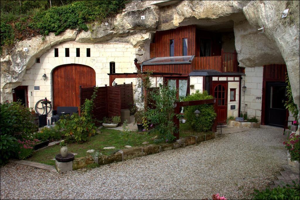 Les Troglos De Beaulieu Loches Eksteriør bilde