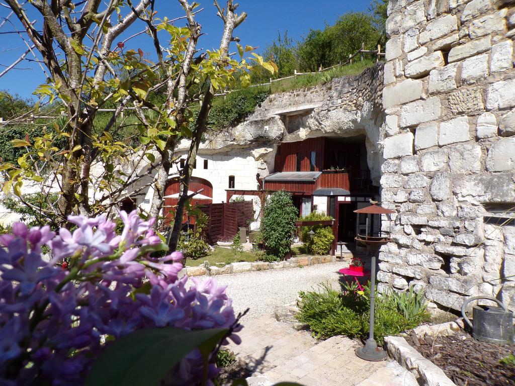 Les Troglos De Beaulieu Loches Eksteriør bilde