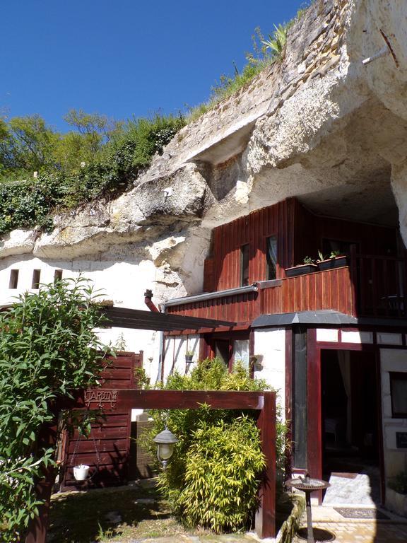 Les Troglos De Beaulieu Loches Eksteriør bilde